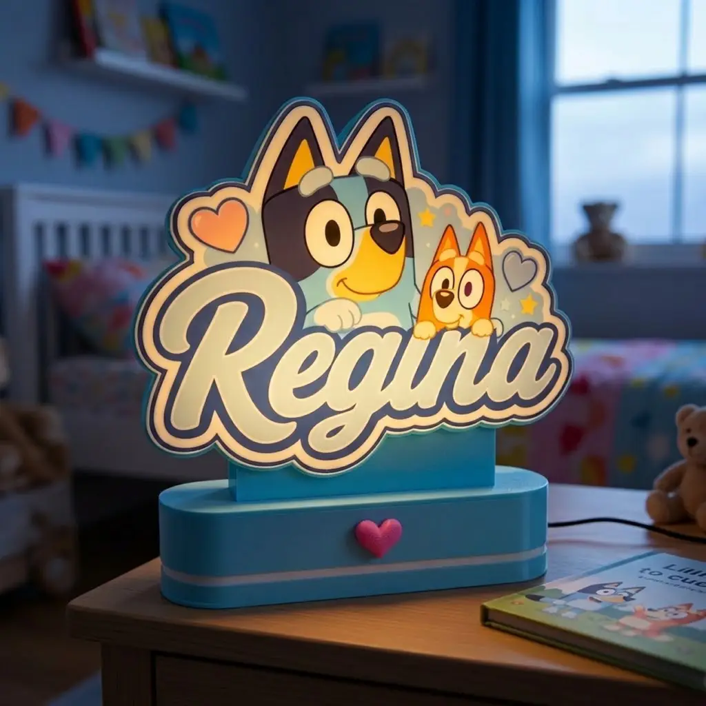 Lamparita Personalizada – Personaje Infantil