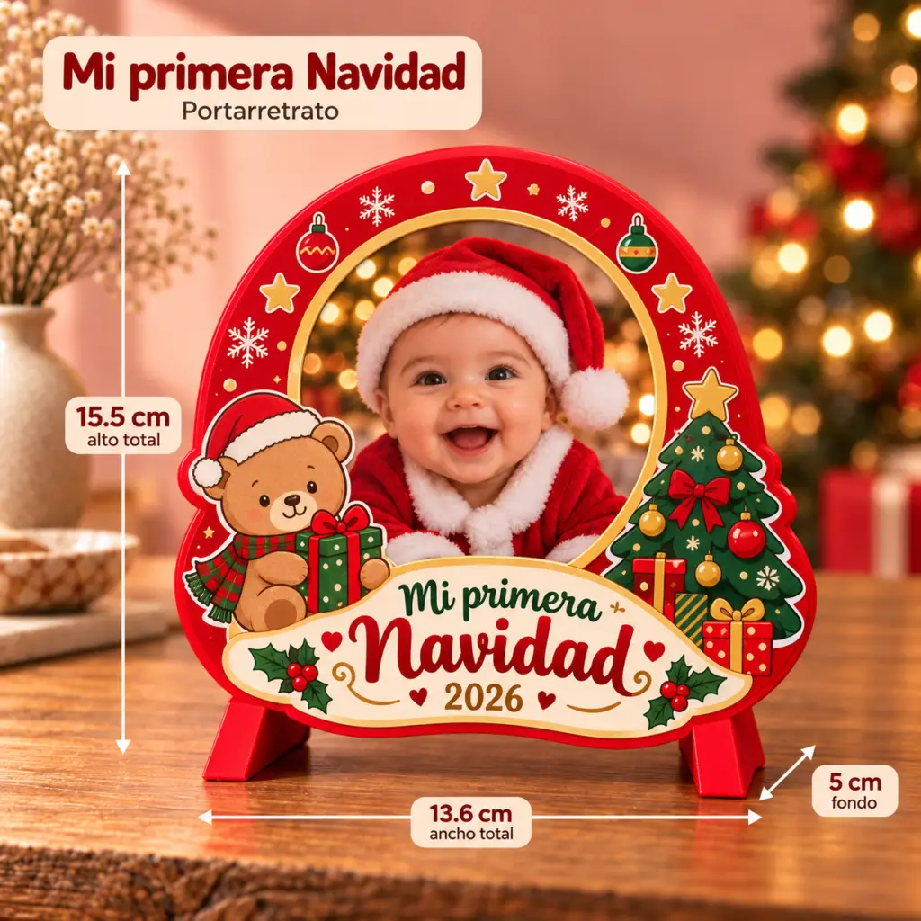 Portaretrato – Mi Primera Navidad